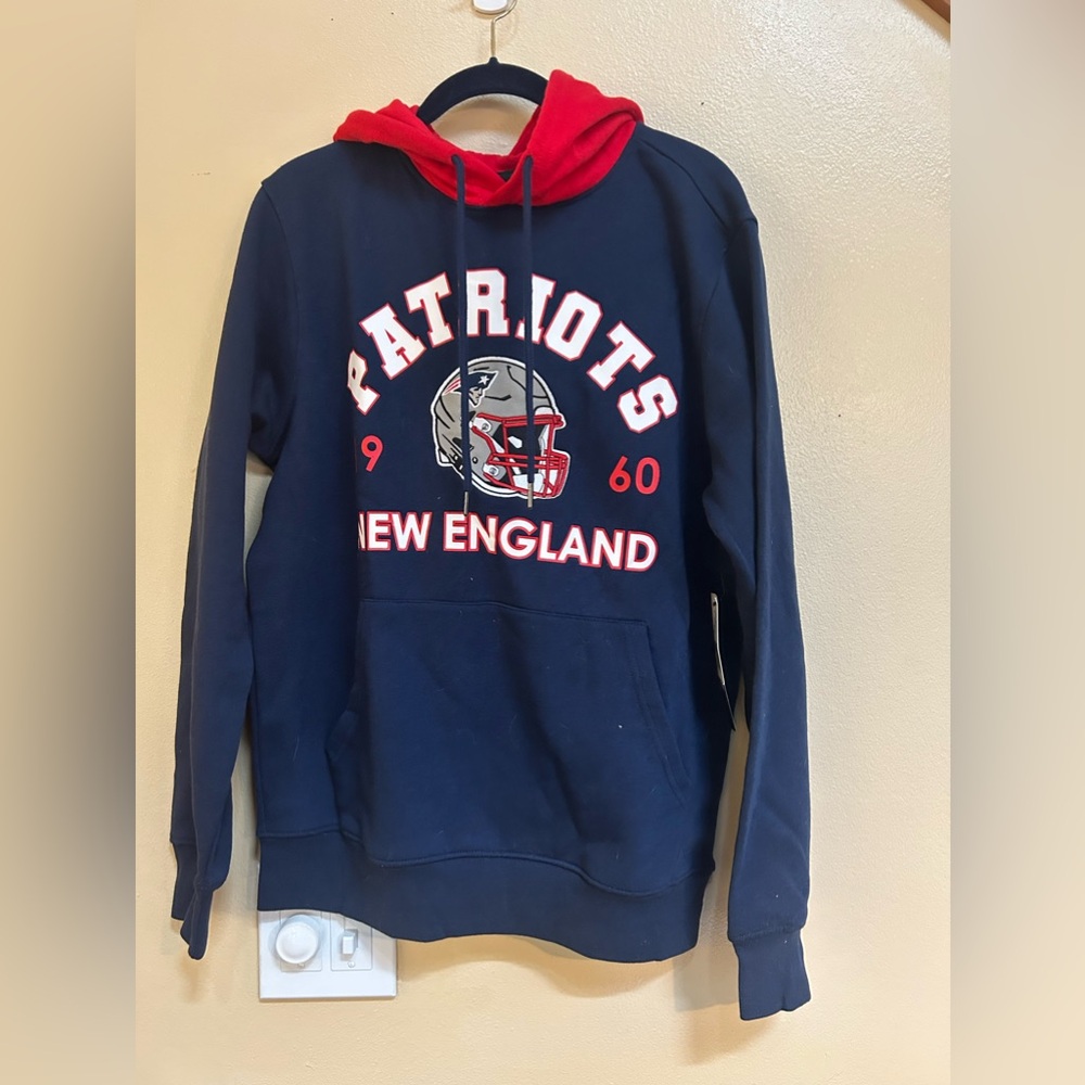NFL Team Apparel New England Patriots‎ Hoodie Size M